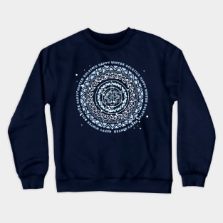 Winter Mandala Crewneck Sweatshirt